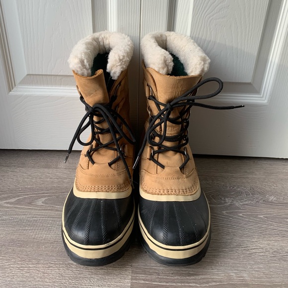Sorel Tan and Black Winter Boots - Picture 4 of 5
